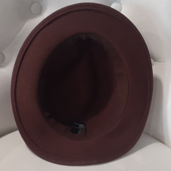 H&M brown  felt hat size large - Picture 4 of 11
